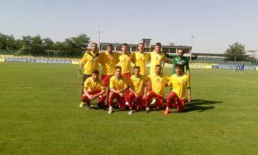Naționala fotbaliștilor fără contract a câștigat amicalul cu juniorii lui FC Clinceni