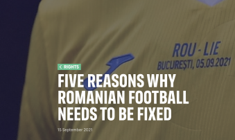 FIFPro: Cinci motive pentru care fotbalul românesc are nevoie de o reformă