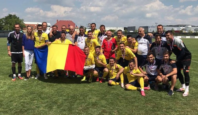 Naționala fotbaliștilor fără contract, „bronz” la turneul din Cehia