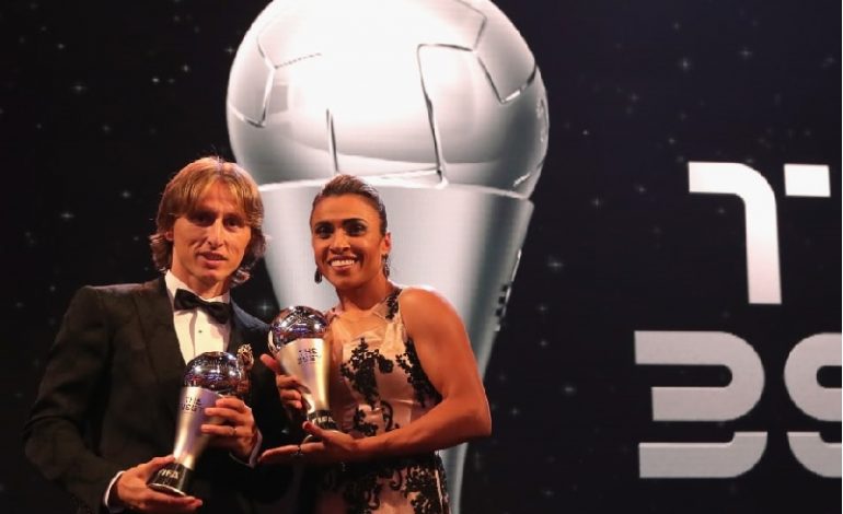 Gala FIFA: Modric și Marta, cei mai buni!