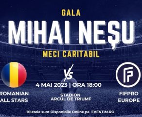 Vino la un meci caritabil special pentru Fundația Mihai Neșu